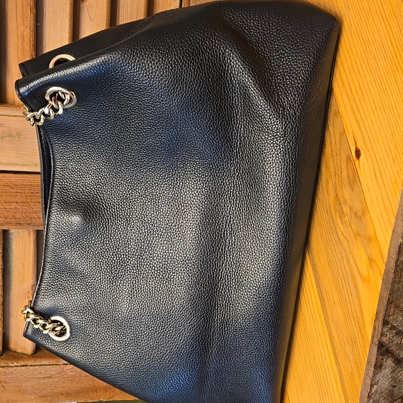 GUCCI Soho Black Leather Shoulder / Crossbody Bag - Picture 5 of 17